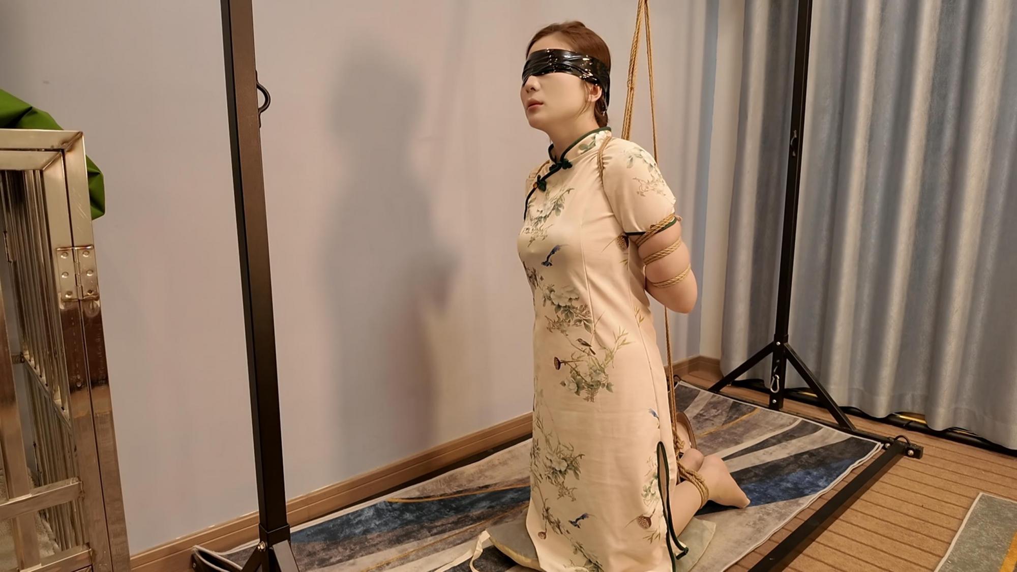 约拍之神秘客户上集 捆绑，遛狗、鞭打、羞辱、抚摸