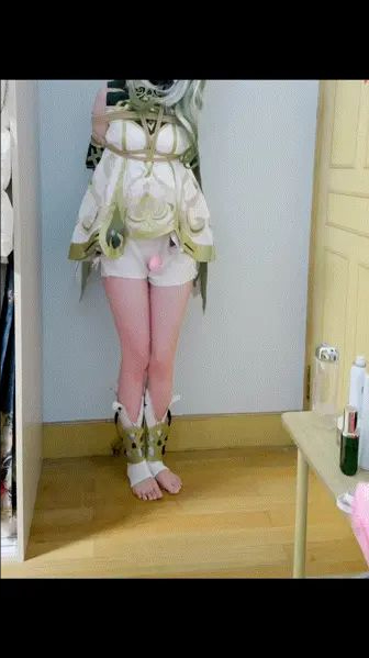 纳西妲cos 日式反绑 COSPLAY 纳西妲 堵嘴 胶带 捆绑 纳西妲cos 日式反绑 COSPLAY 纳西妲 堵嘴 胶带 捆绑