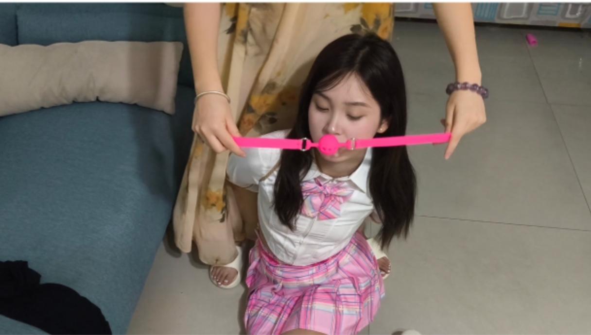 （紧缚体验）学妹上门体验绳艺