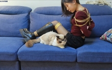 【墨色】新模黑丝长靴女S小鱼试镜