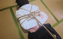 【川川】口球特写捆绑放置！