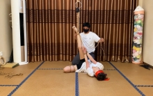 【山鬼工作室】俏皮可爱的动动玩了几次绳子后，体验一绳，逐渐上头。
